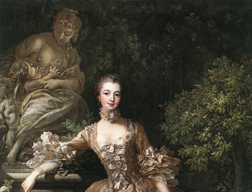 Francois Boucher, Madame Pompadour, 1759, oil  on canvas, The Wallace Collection.