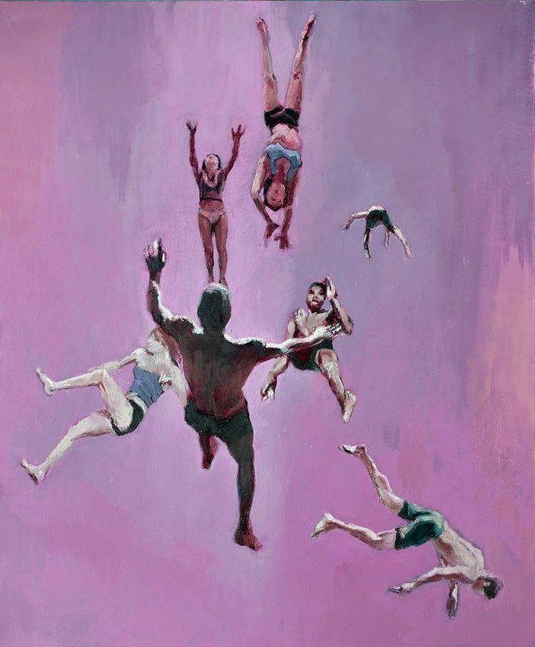 person human dance pose leisure activities painting art dance