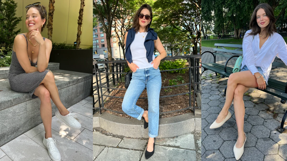 pants shoe jeans person sitting female girl teen bench necklace