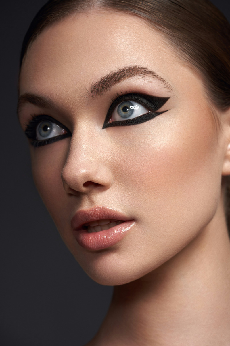 face head person photography portrait adult female woman skin lipstick