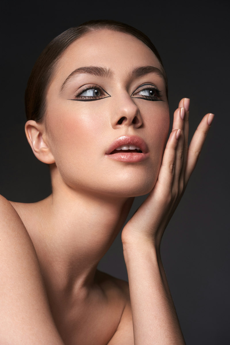 finger person face head photography portrait adult female woman neck