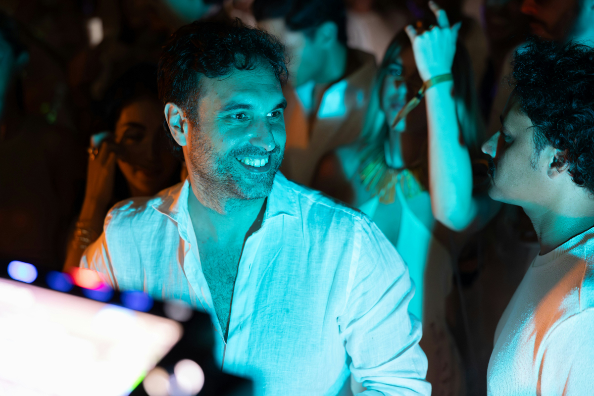 urban club night club person smile adult male man female woman