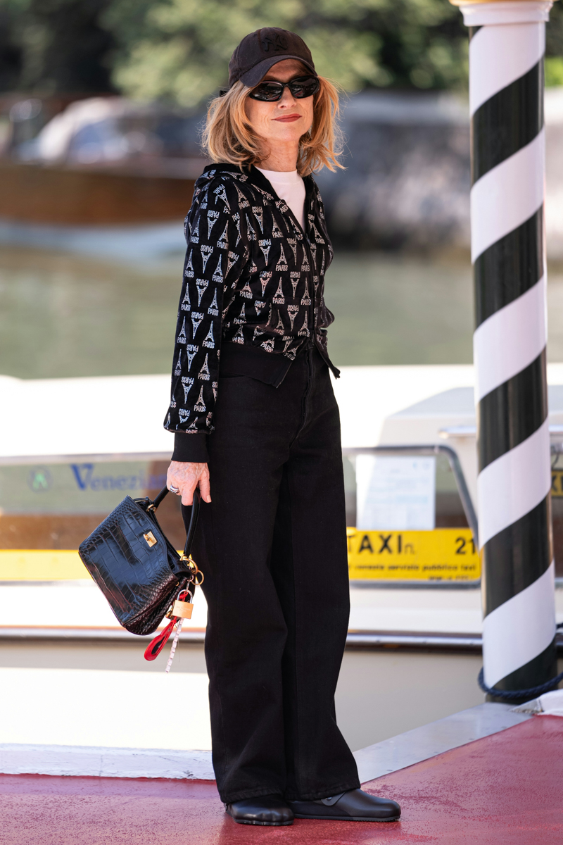 venice accessories bag handbag purse long sleeve blouse pants formal wear person woman