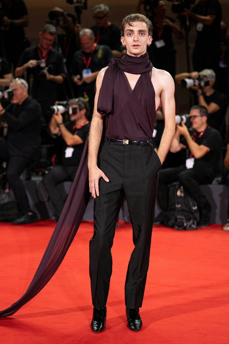 fashion adult male man person female woman belt shoe glasses