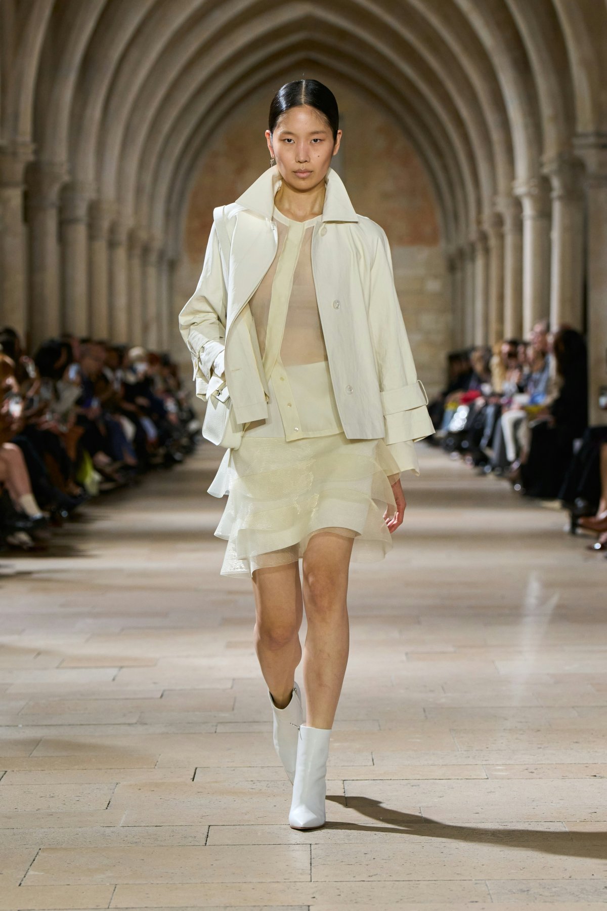 fashion clothing coat person lady