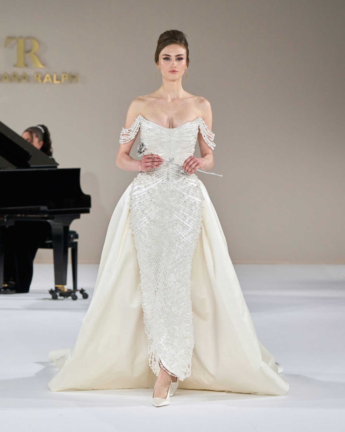 dress fashion formal wear gown wedding gown adult female person woman evening dress