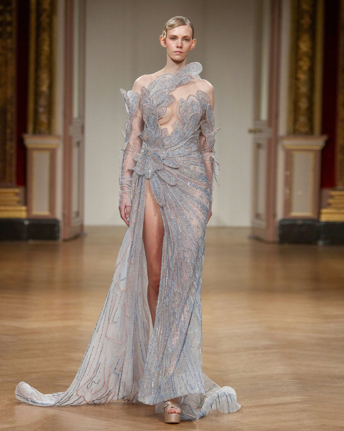 clothing dress formal wear evening dress fashion gown wedding wedding gown person