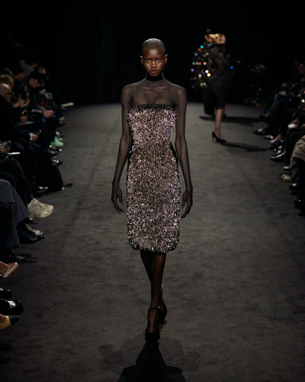 fashion adult female person woman dress high heel shoe formal wear face