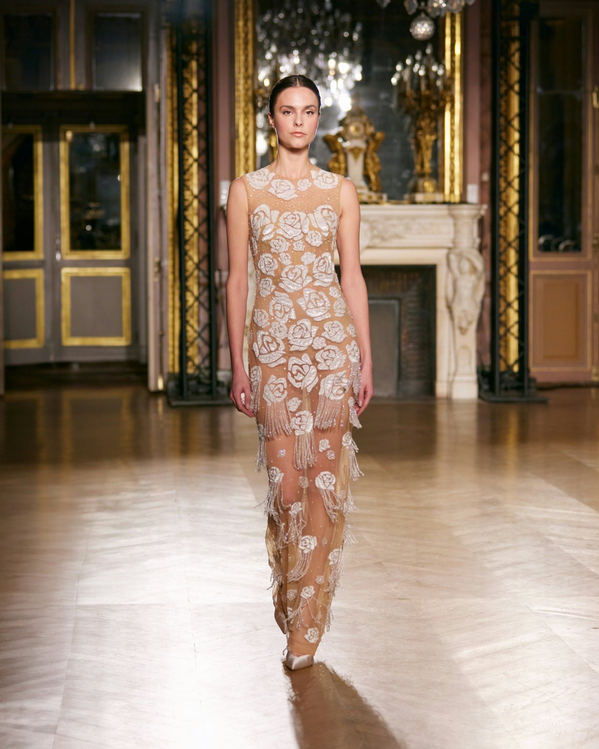 dress formal wear fashion adult female person woman evening dress floor flooring