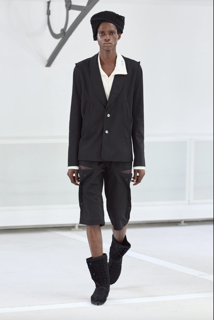 clothing coat blazer jacket formal wear suit adult male man person