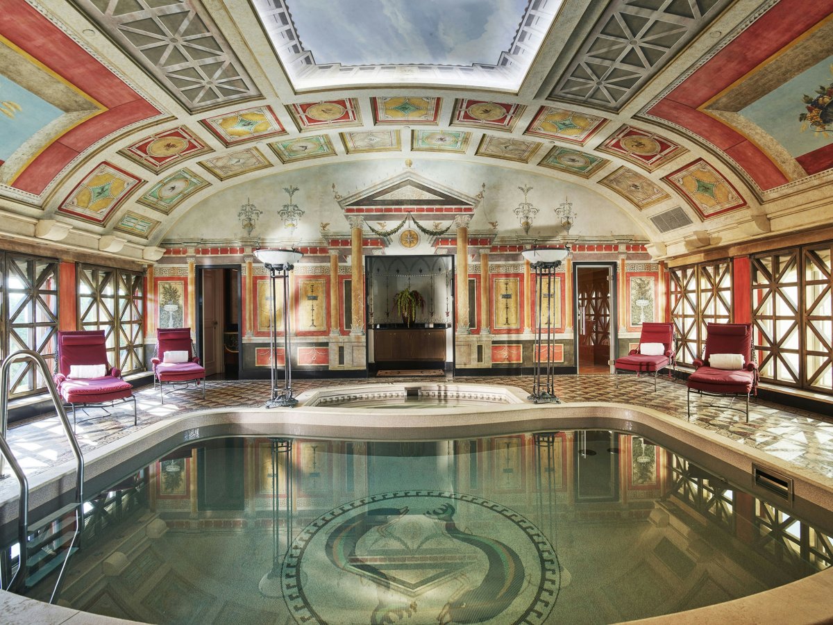 chair furniture pool water building hotel indoors interior design swimming pool ballroom