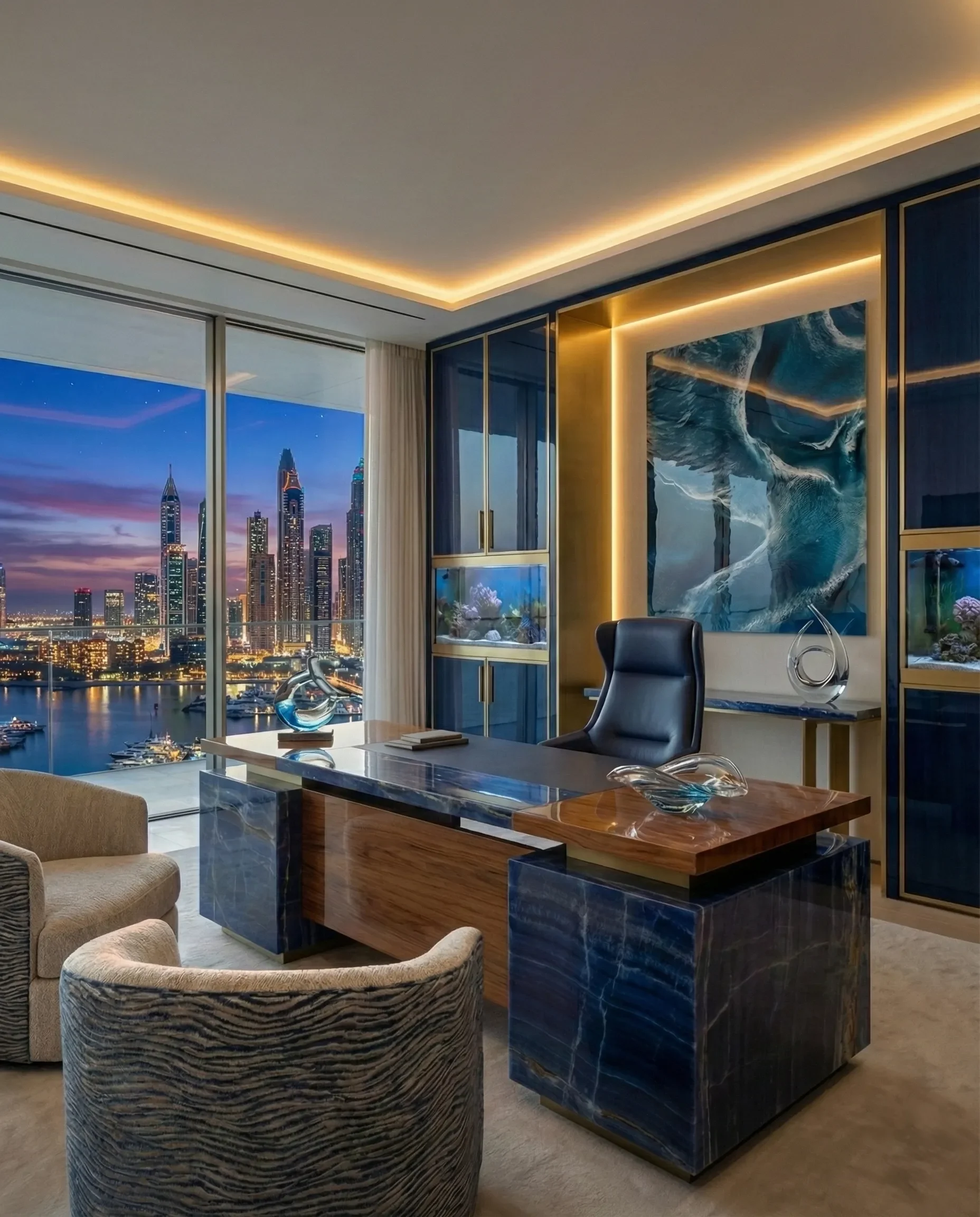 example of water cabinet working place